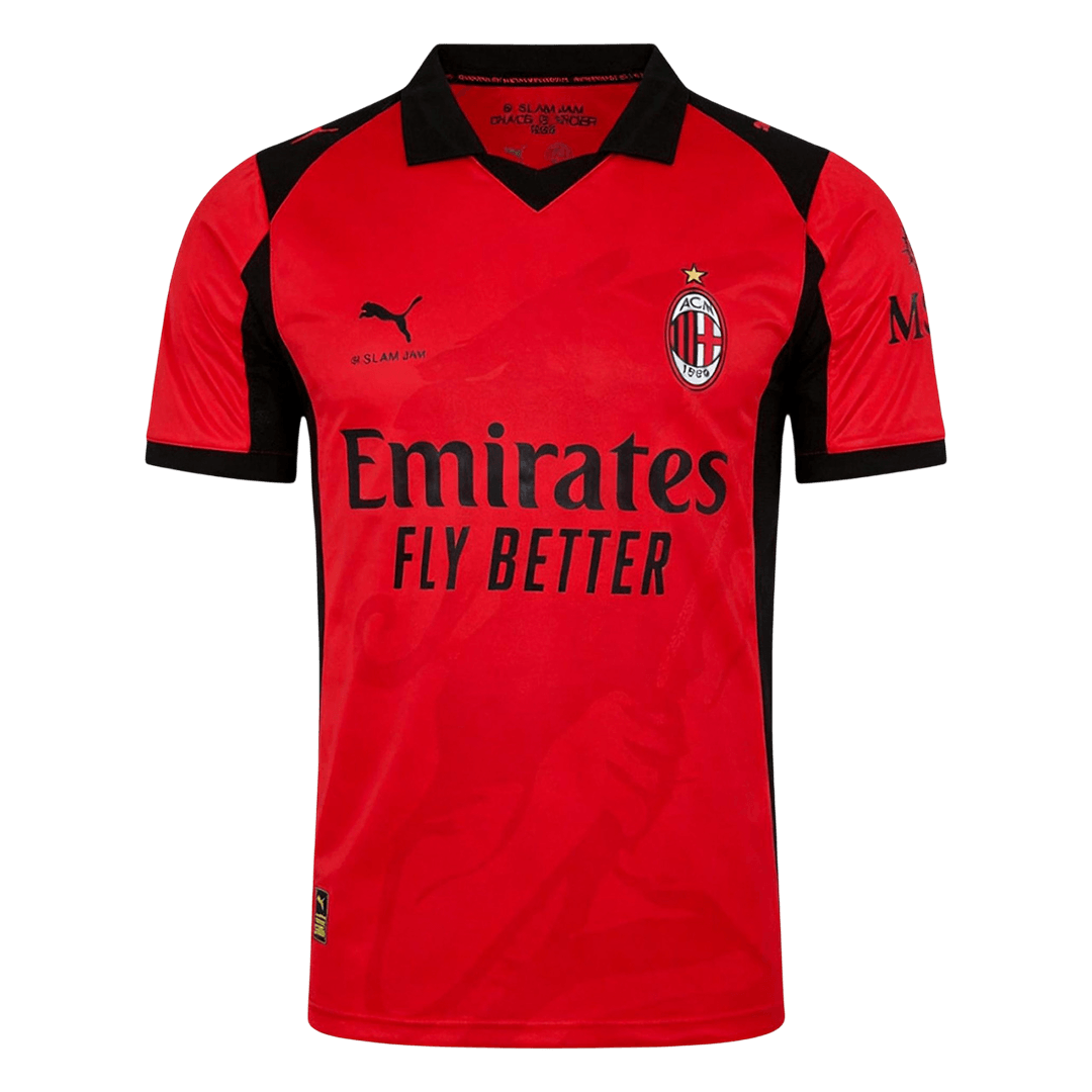 AC Milan Thuisshirt 2025/26 Rood Grote Maten