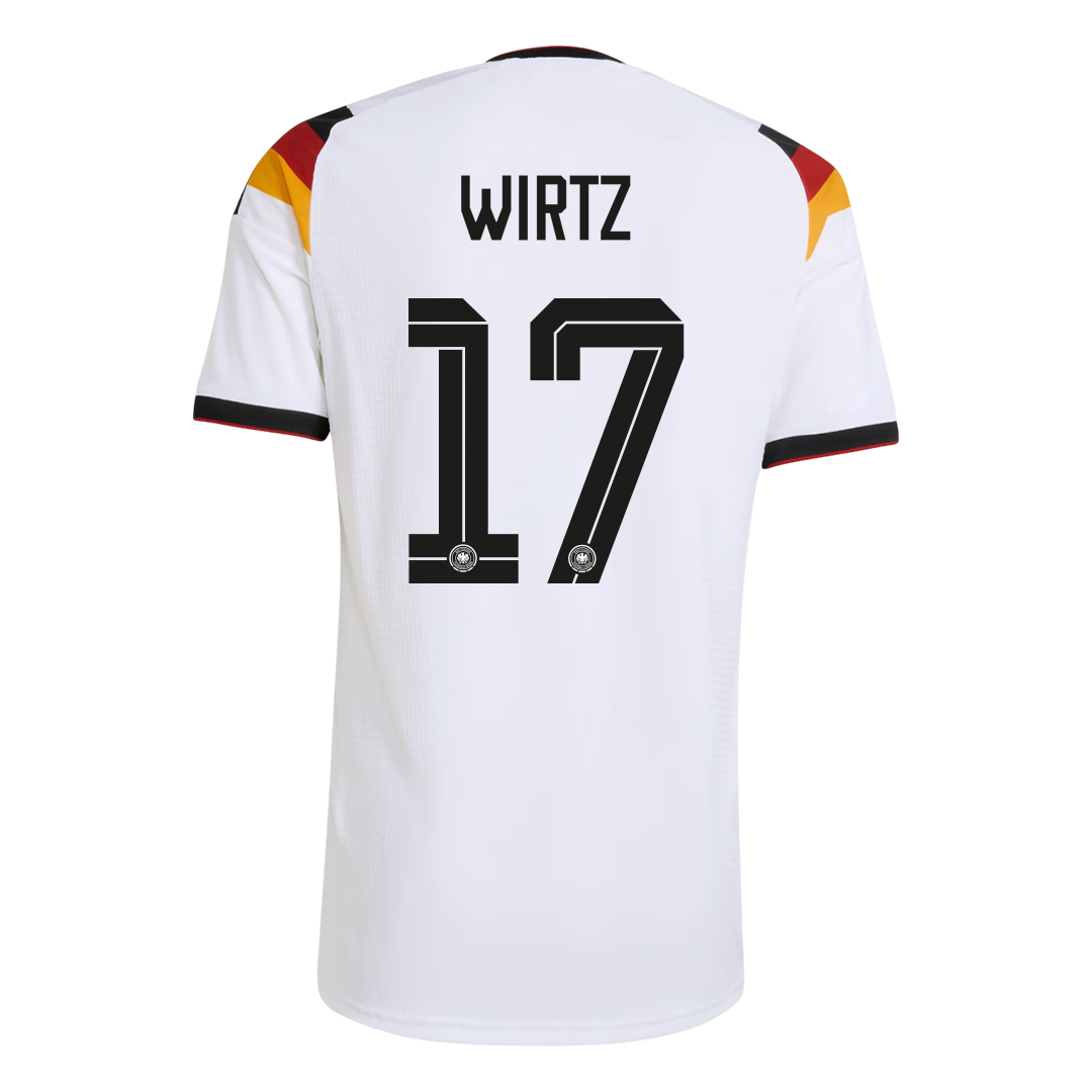 WIRTZ #17 Duitsland Thuistenue WK 2026 Wit Speler