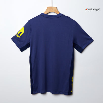 GRIEZMANN #7 Atlético Uitshirt 2025/26 Marineblauw
