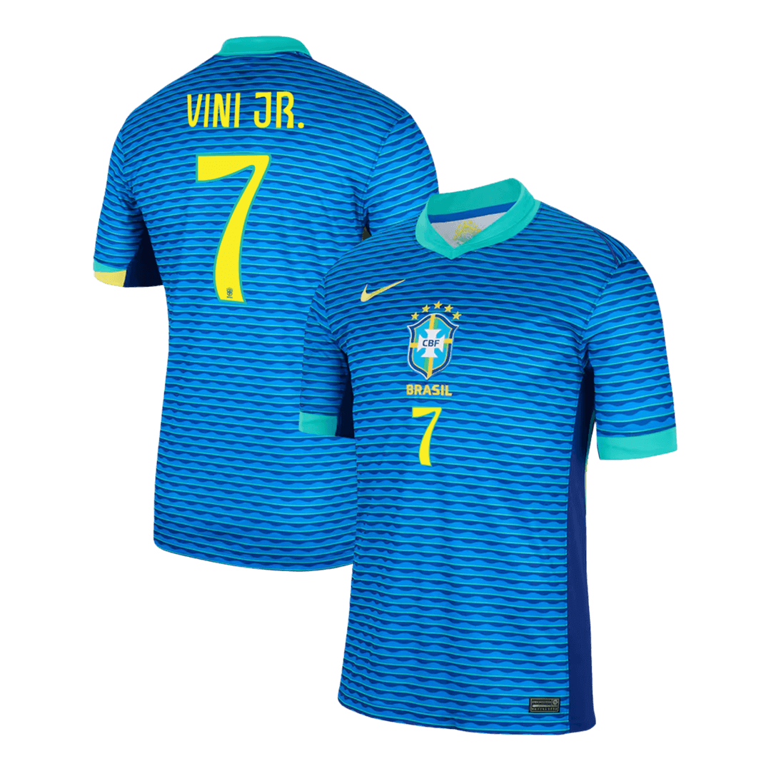 VINI JR. #7 Brésil Extérieur Maillot 2024 - Mon Maillot Foot Store