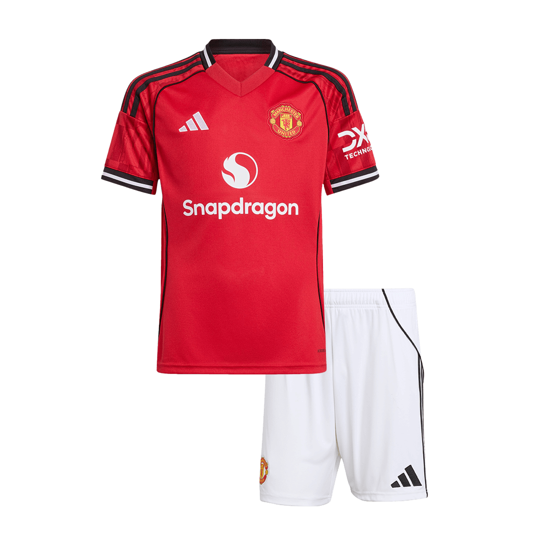 Manchester United Thuis Tenue Kinderen 2025/26