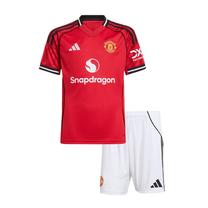 Manchester United Thuis Tenue Kinderen 2025/26