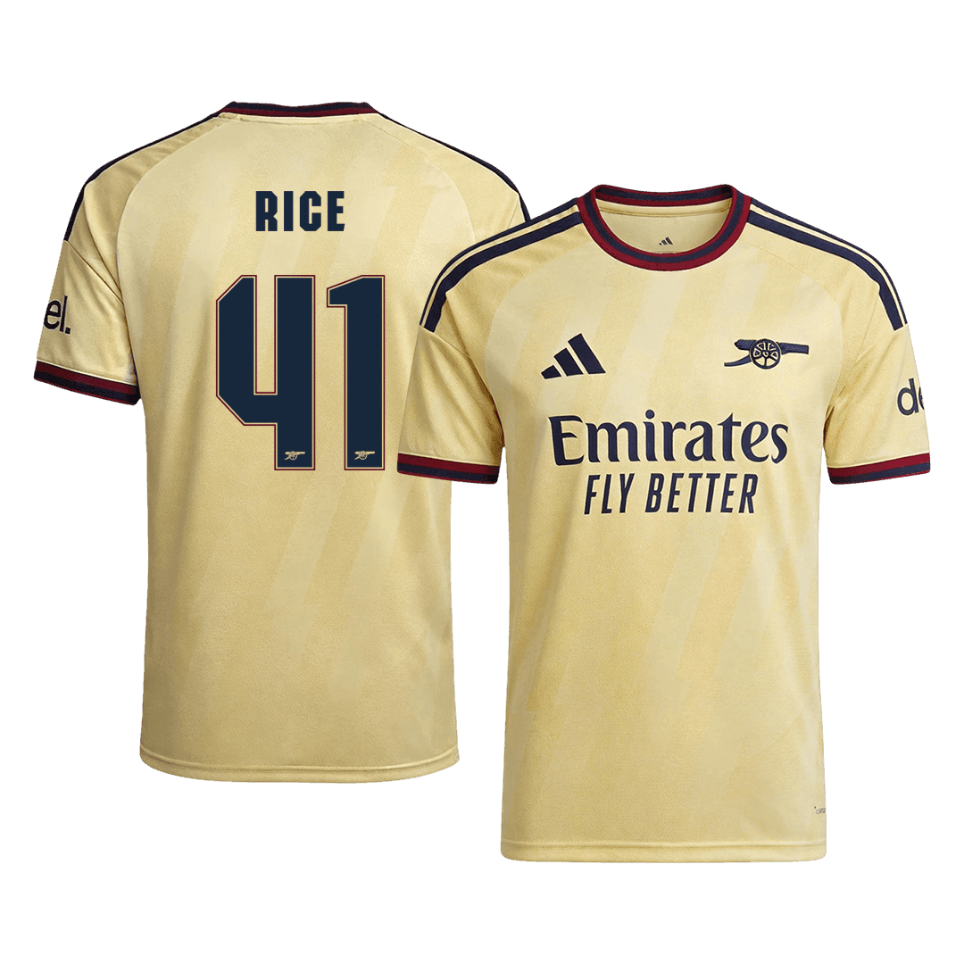 RICE #41 Arsenal Third Maillot 2026/27 Jaune - UCL