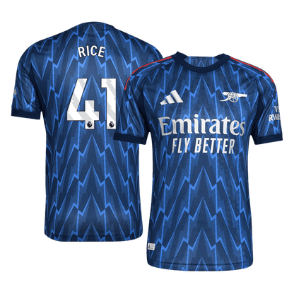 RIJST #41 Inter Miami CF Uitshirt 2025/26 Blauw Authentiek