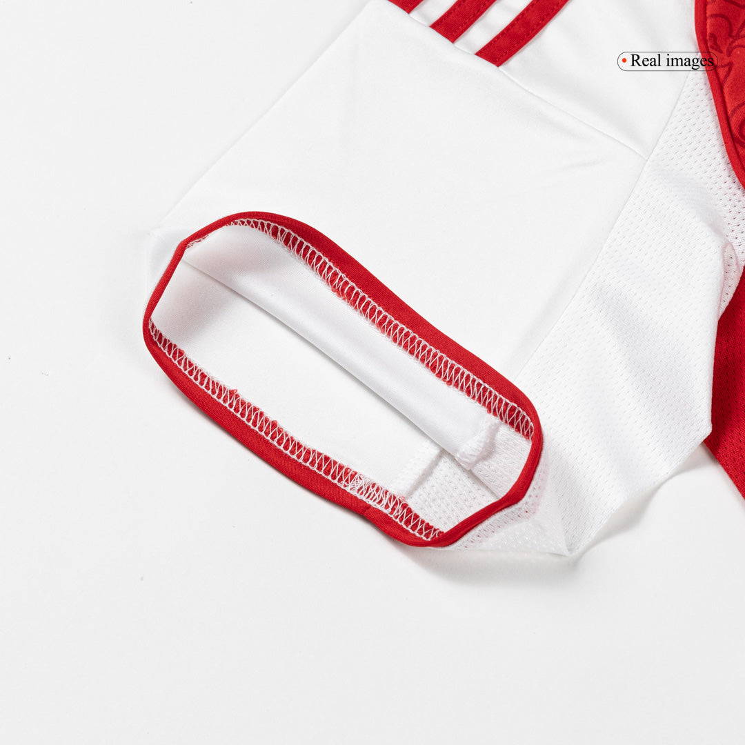 SALIBA #2 Arsenal Thuisshirt 2025/26 Rood - Super