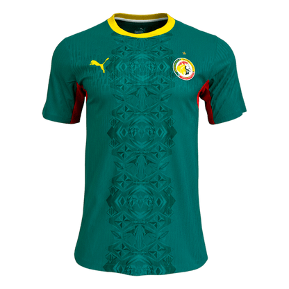 Senegal Uit Thuisshirt Wereldbeker 2026 Groen Speler