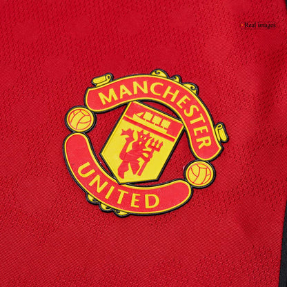 B.FERNANDES #8 Manchester United Thuisshirt 2025/26 Authentiek