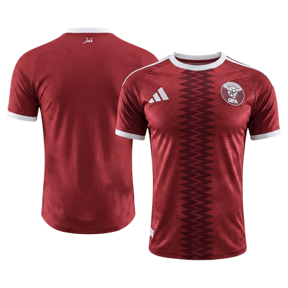 Qatar Thuisshirt - Wereldkampioenschap 2026 Rood Speler