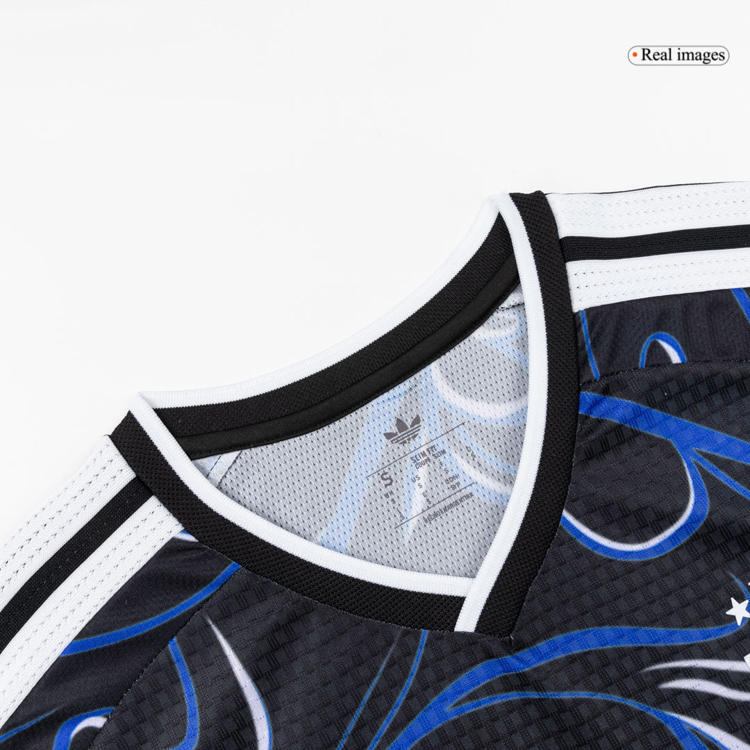 J. ÁLVAREZ #9 Argentine Extérieur Maillot - Coupe du Monde 2026 Noir Joueur