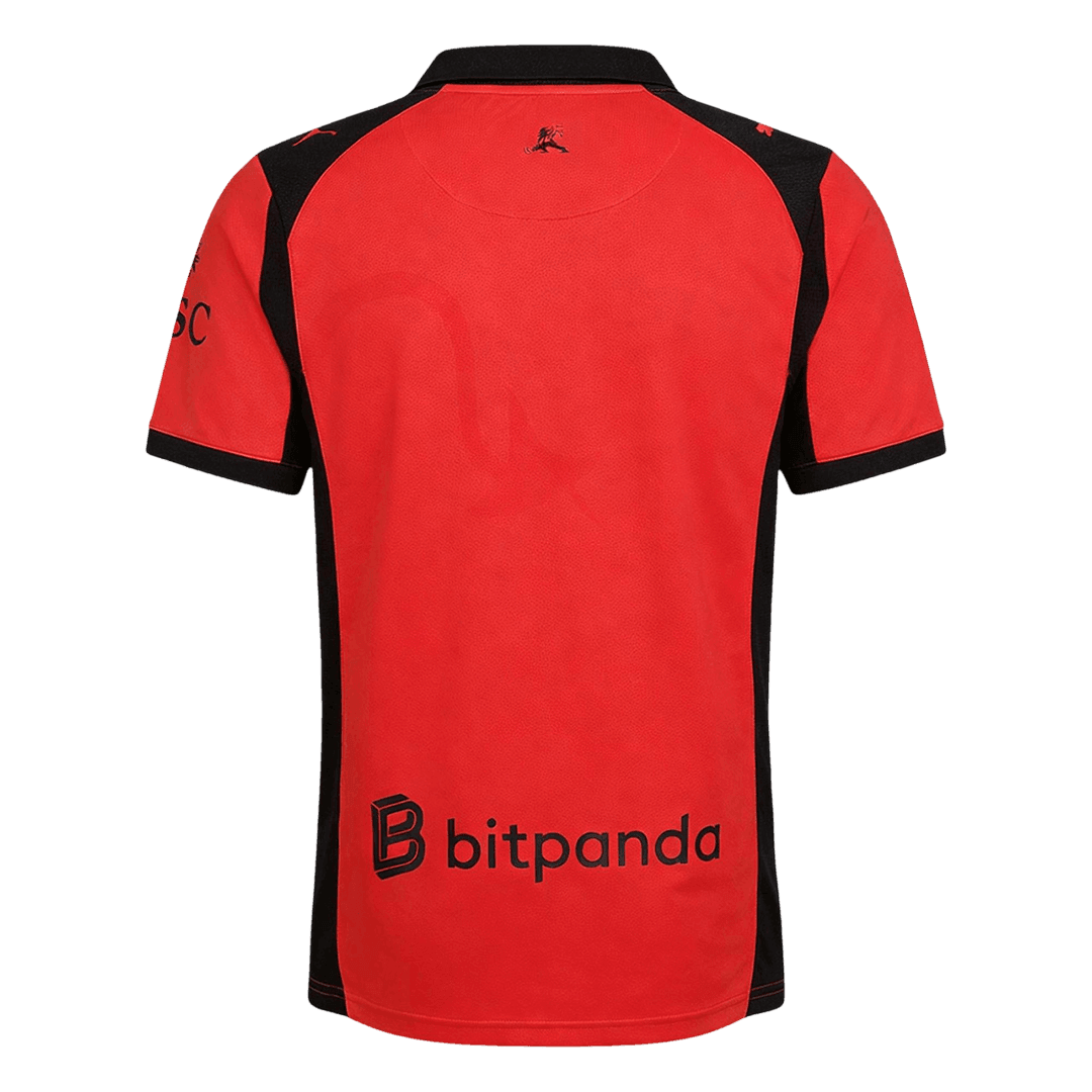 AC Milan Thuisshirt 2025/26 Rood Grote Maten