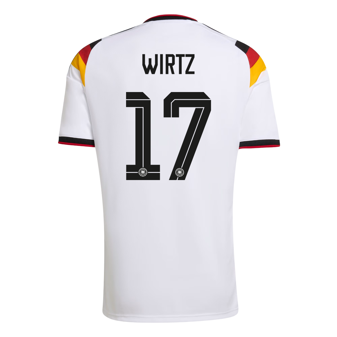 WIRTZ #17 Duitsland Thuistenue WK 2026 Wit