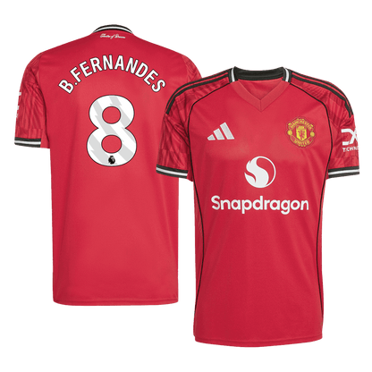 B.FERNANDES #8 Manchester United Thuisshirt 2025/26