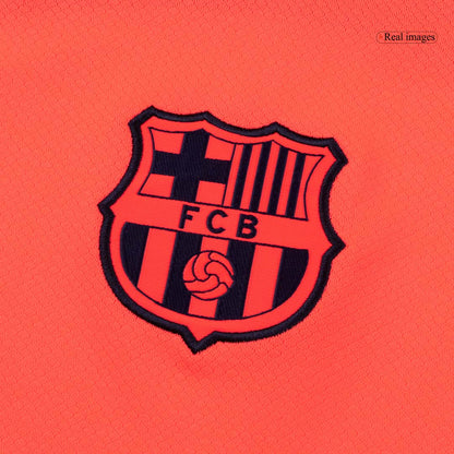 RAPHINHA #11 Barcelona Derde Thuisshirt 2025/26 Oranje - UCL