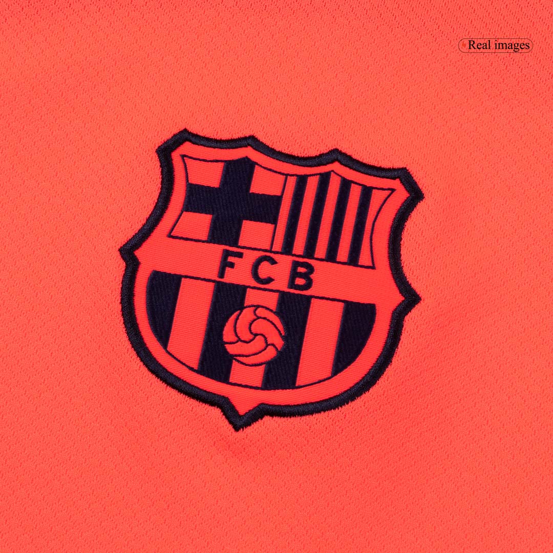 LAMINE YAMAL #10 Barcelona Derde Thuisshirt 2025/26 Oranje - UCL