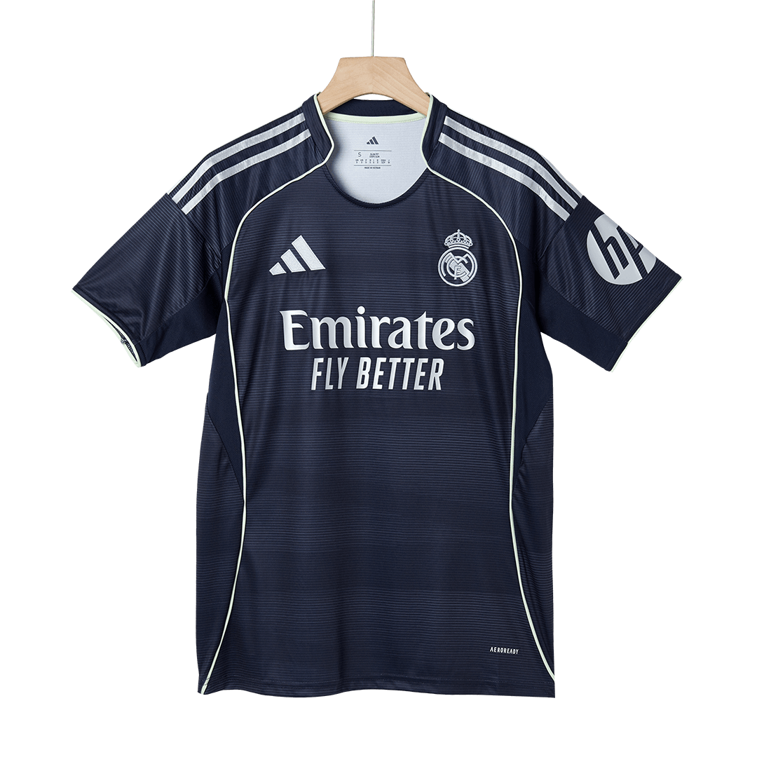 TCHOUAMENI #14 Real Madrid Uitshirt 2025/26 Marineblauw