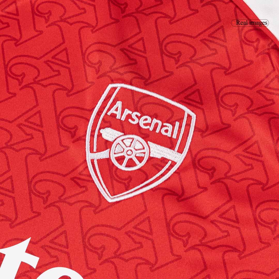 SALIBA #2 Arsenal Thuisshirt 2025/26 Rood - Super