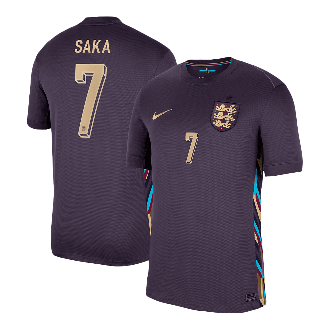 Voetbalshirt SAKA #7 Engeland Uitshirt 2024 - Super