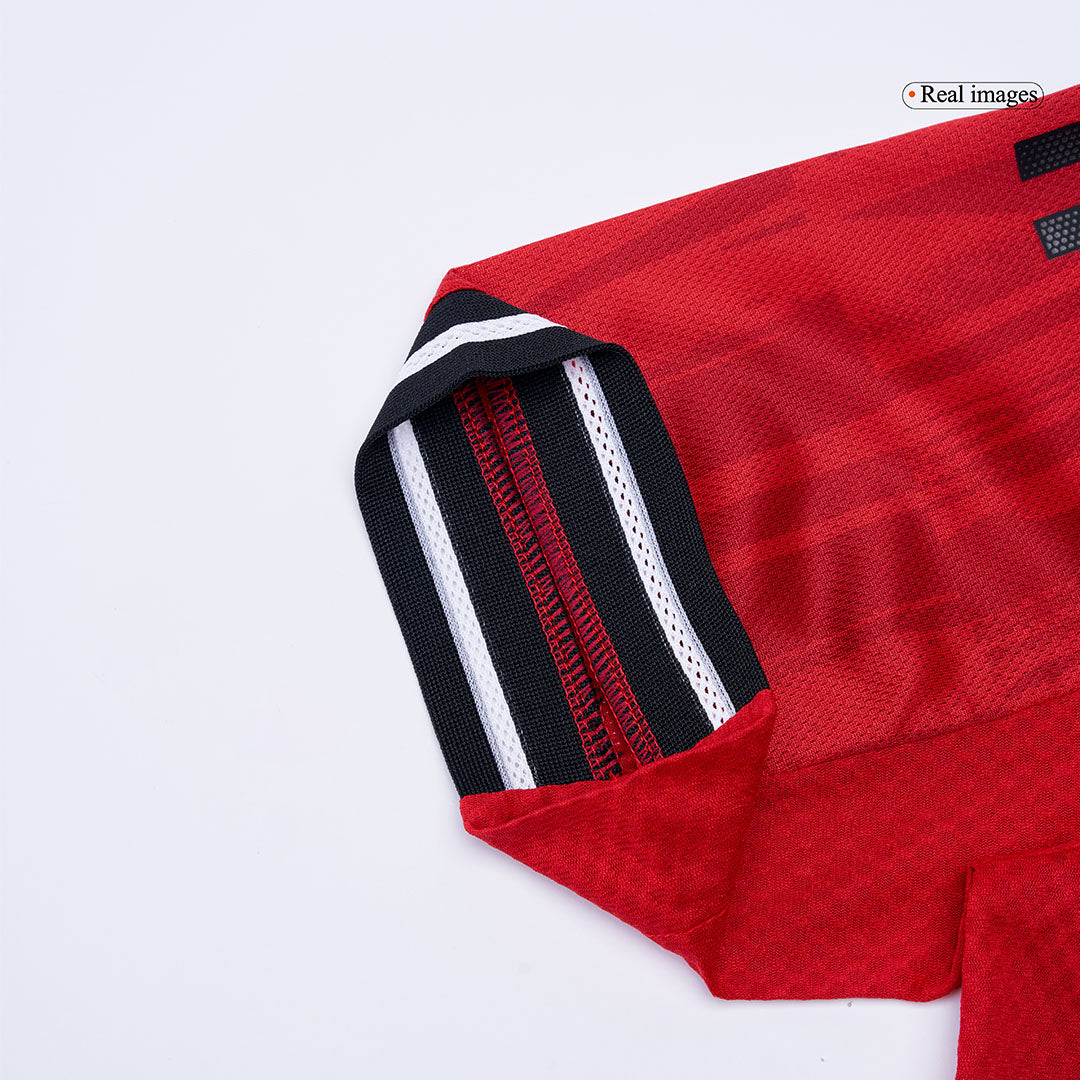 B.FERNANDES #8 Manchester United Thuisshirt 2025/26 Authentiek