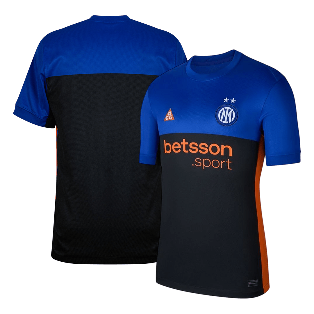 Inter Milan Vierde Uitshirt 2025/26 Zwart&Blauw