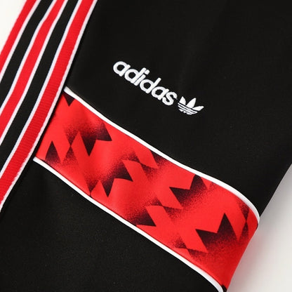 Manchester United voetbaljack tenue 2025/26 rood en zwart