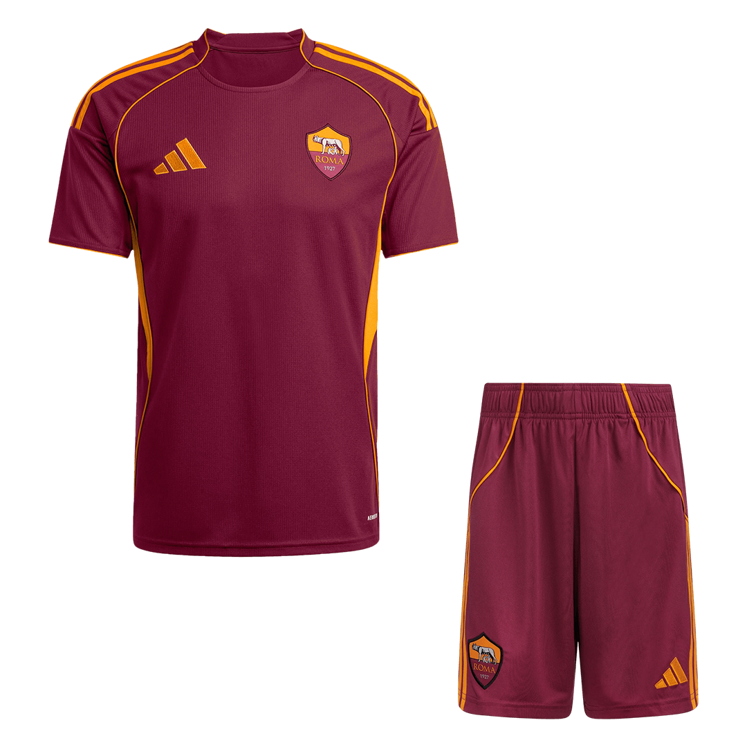 AS Roma Thuisshirt Kit 2025/26 Rood