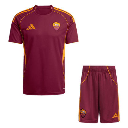 AS Roma Thuisshirt Kit 2025/26 Rood