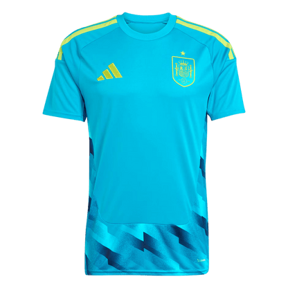 Spanje Keeperstrui - WK 2026 Blauw Grote Maten