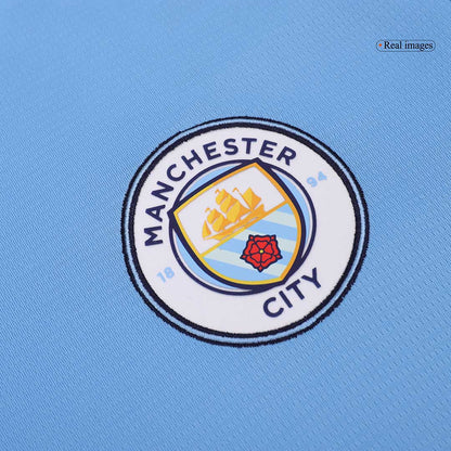 Manchester City Thuisshirt Lange Mouwen 2024/25