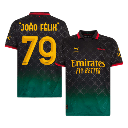 JOÃO FÉLIX' #79 AC Milan Vierde Shirt 2024/25