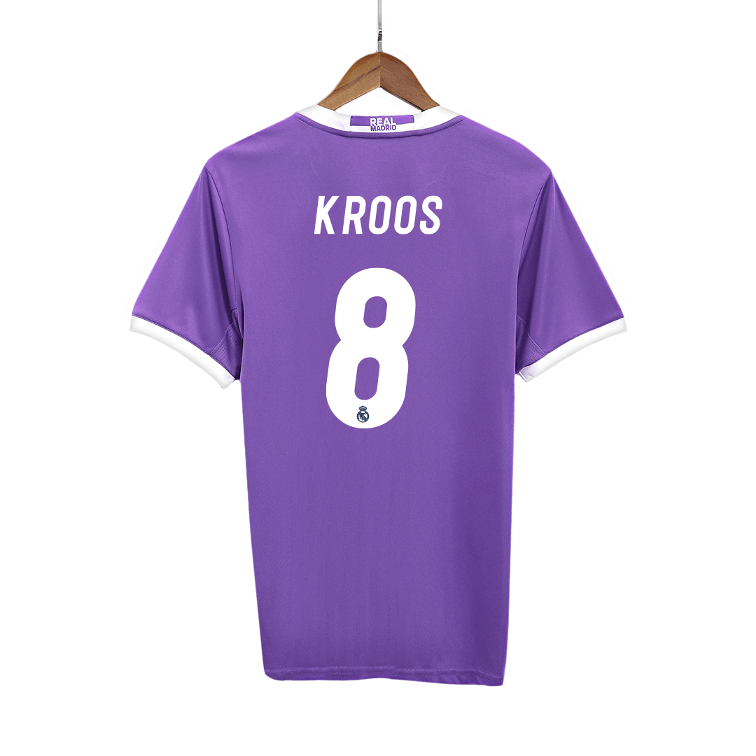 KROOS #8 Retro Real Madrid Uit Thuisshirt 2016/17