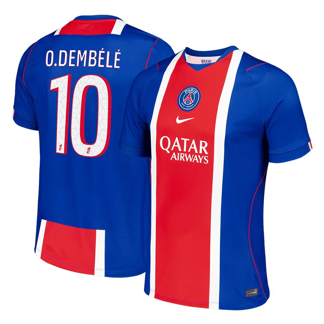 O.DEMBÉLÉ #10 Les Paris Domicile Maillot 2026/27 Old Royal