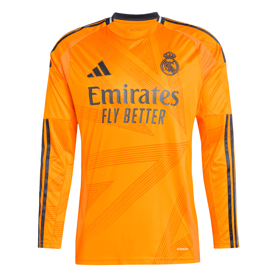 Real Madrid Uit Thuisshirt Lange Mouwen 2024/25