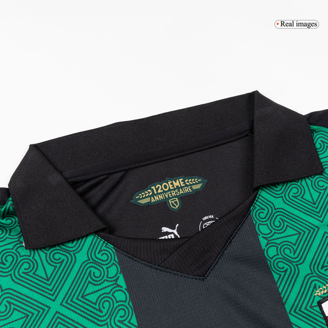 THAUVIN #10 RC Lens Uit Thuisshirt 2025/26 Groen&zwart