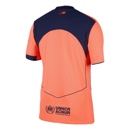 Barcelona Derde Thuisshirt 2025/26 Oranje Authentiek
