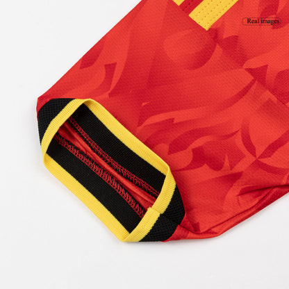 DE BRUYNE #7 België Thuisshirt - WK 2026 Rood Speler