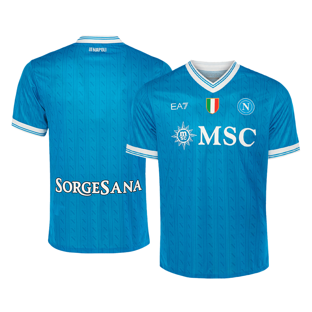 Napoli Thuisshirt 2025/26 Blauw