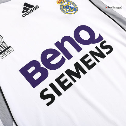 SERGIO RAMOS #4 Retro Real Madrid Thuisshirt 2006/07