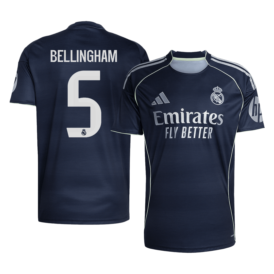 BELLINGHAM #5 Real Madrid Uit Thuisshirt 2025/26