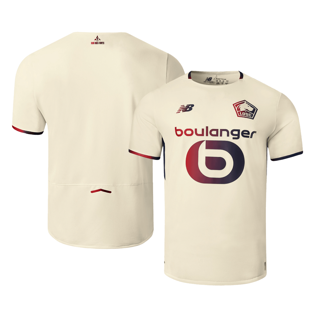 LOSC Uitshirt 2025/26 Beige Grote Maten