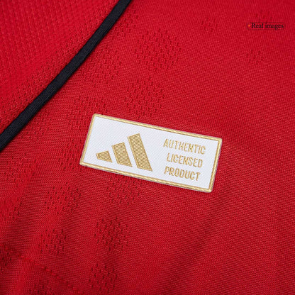 B.FERNANDES #8 Manchester United Thuisshirt 2025/26 Authentiek
