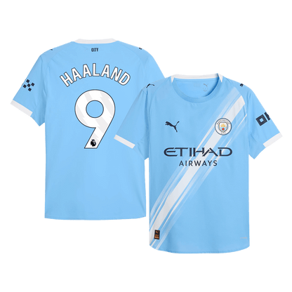 HAALAND #9 Manchester City Thuisshirt 2025/26 Authentic