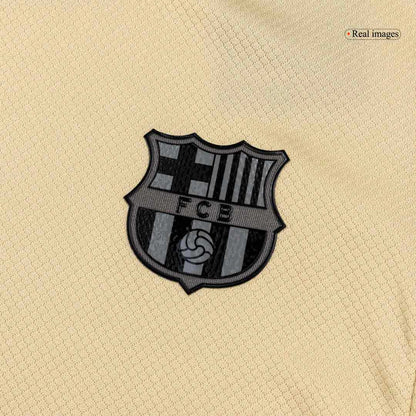FC Barcelona Uit Thuisshirt Kit 2025/26 Jeugd Geel&Zwart