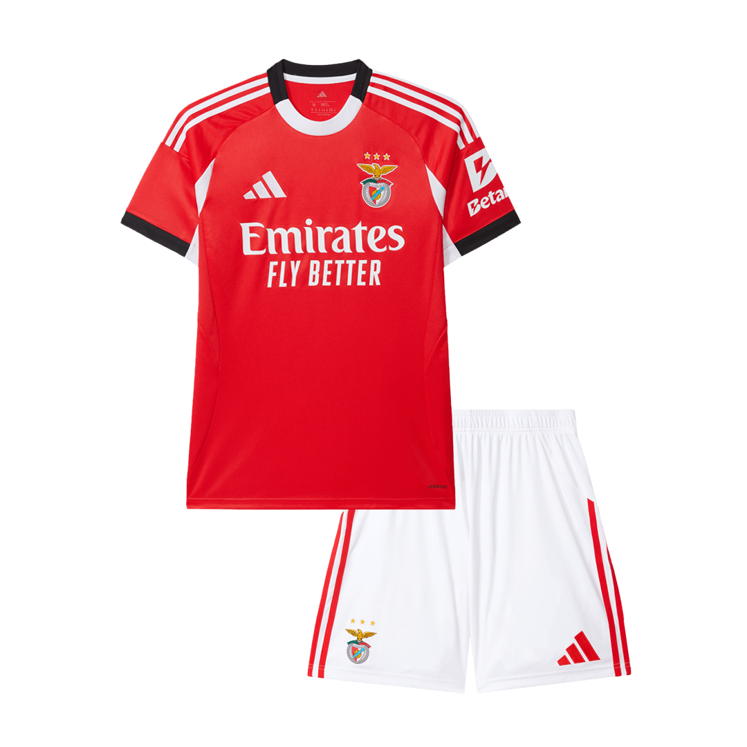 Lissabon Thuistenue 2025/26 Junior Rood