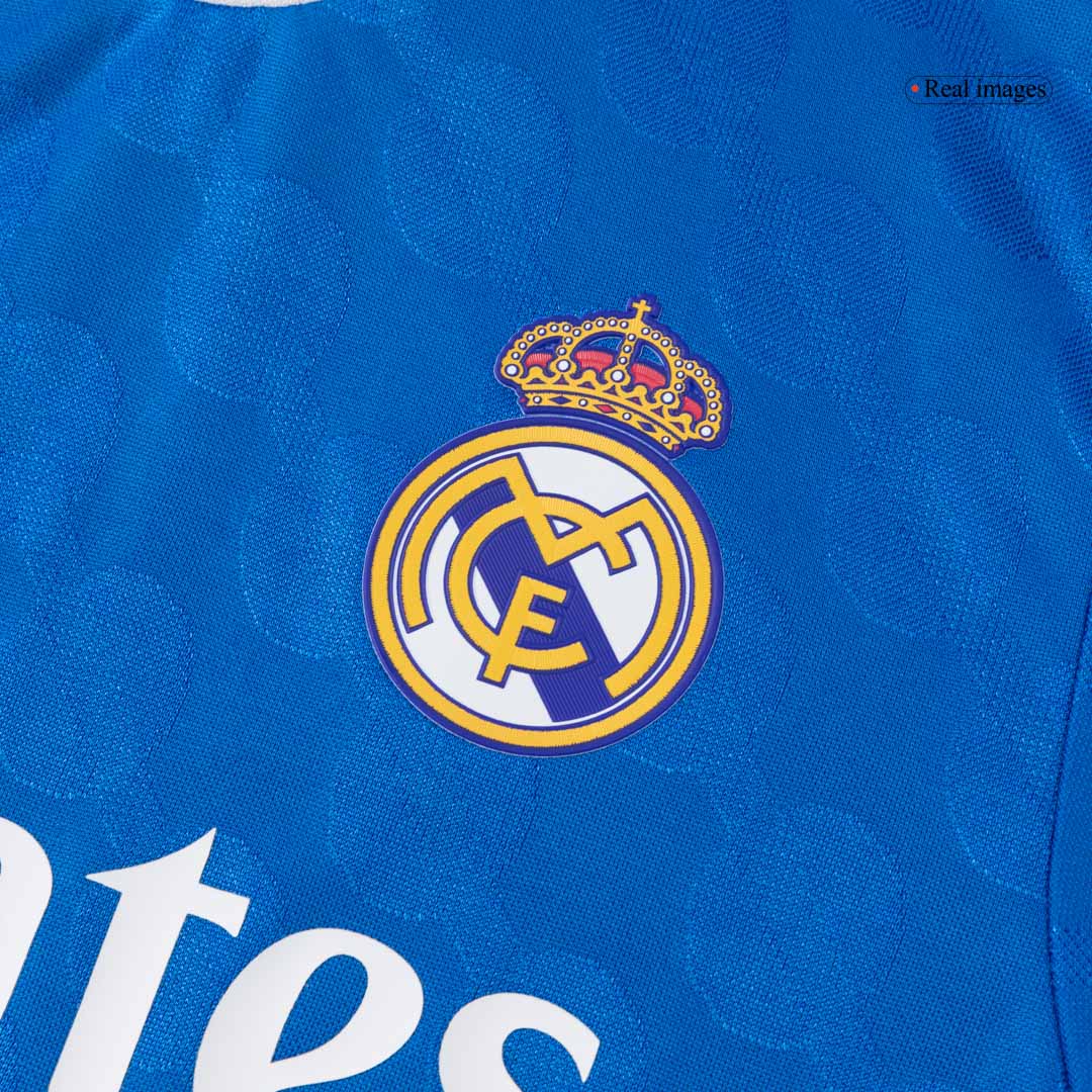 F. MENDY #23 Real Madrid Derde Thuisshirt 2025/26 Blauw Speler