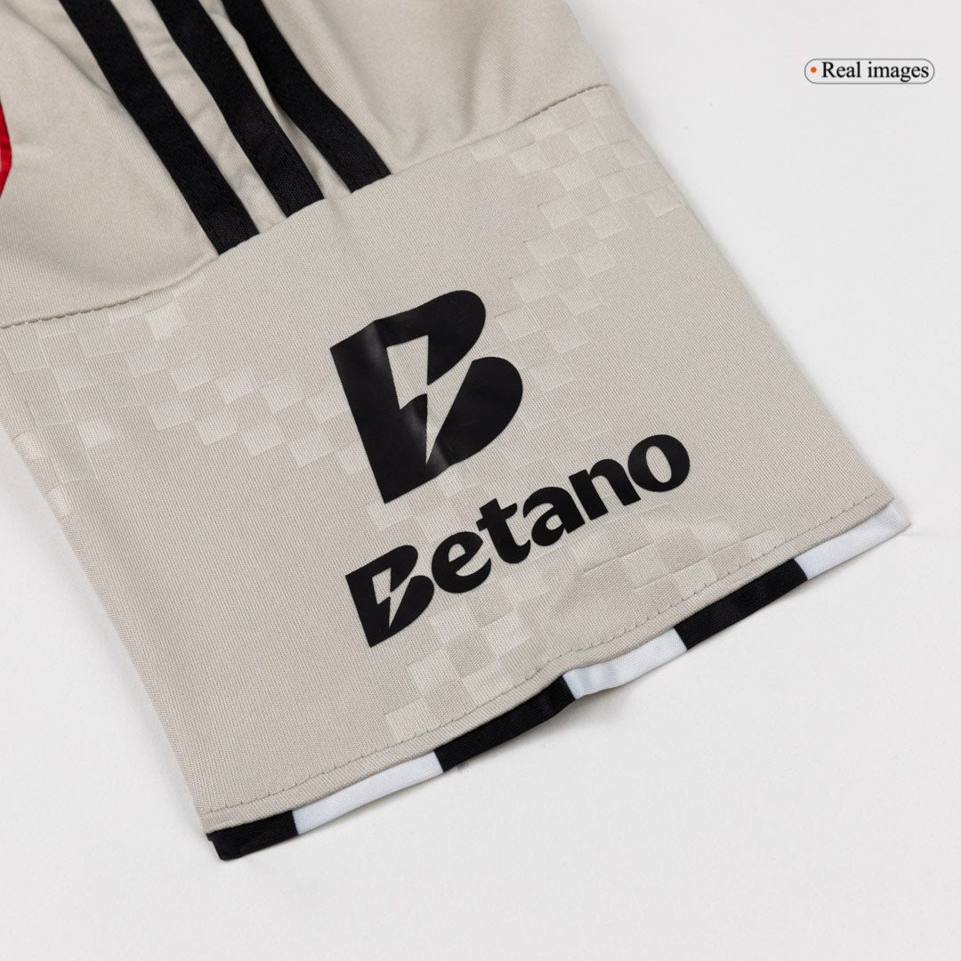 Lissabon Uitshirt Set 2025/26 Junior Beige