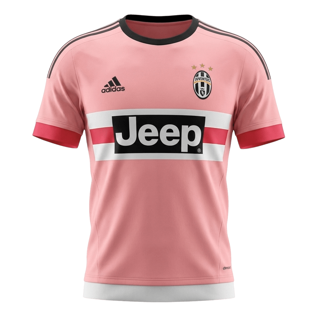 Retro Juventus Uitshirt 2015/16 Roze