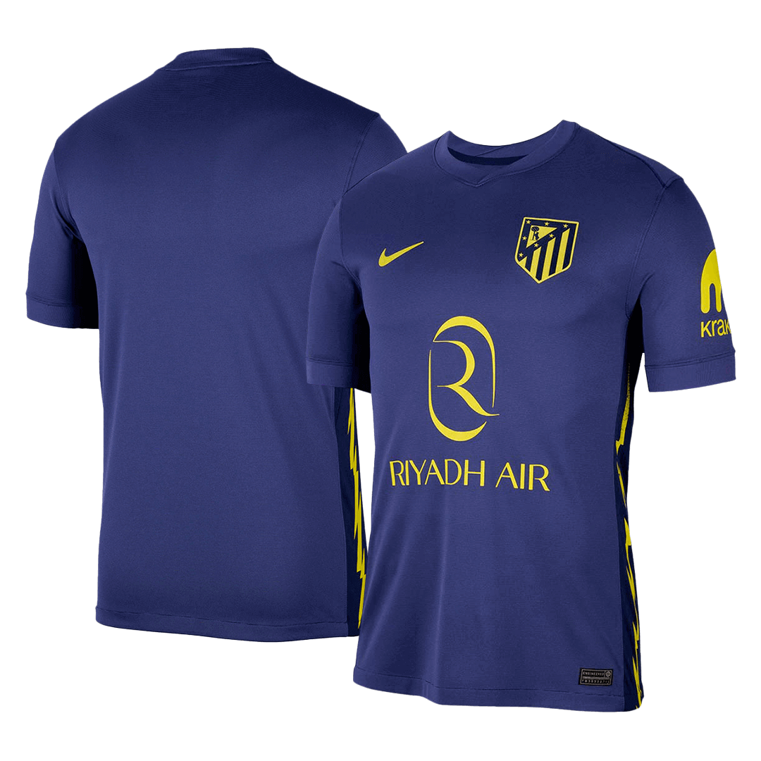 Atlético Uit Shirt 2025/26 Marineblauw