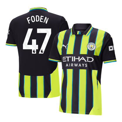 Voetbalshirt FODEN #47 Manchester City Uitshirt 2024/25
