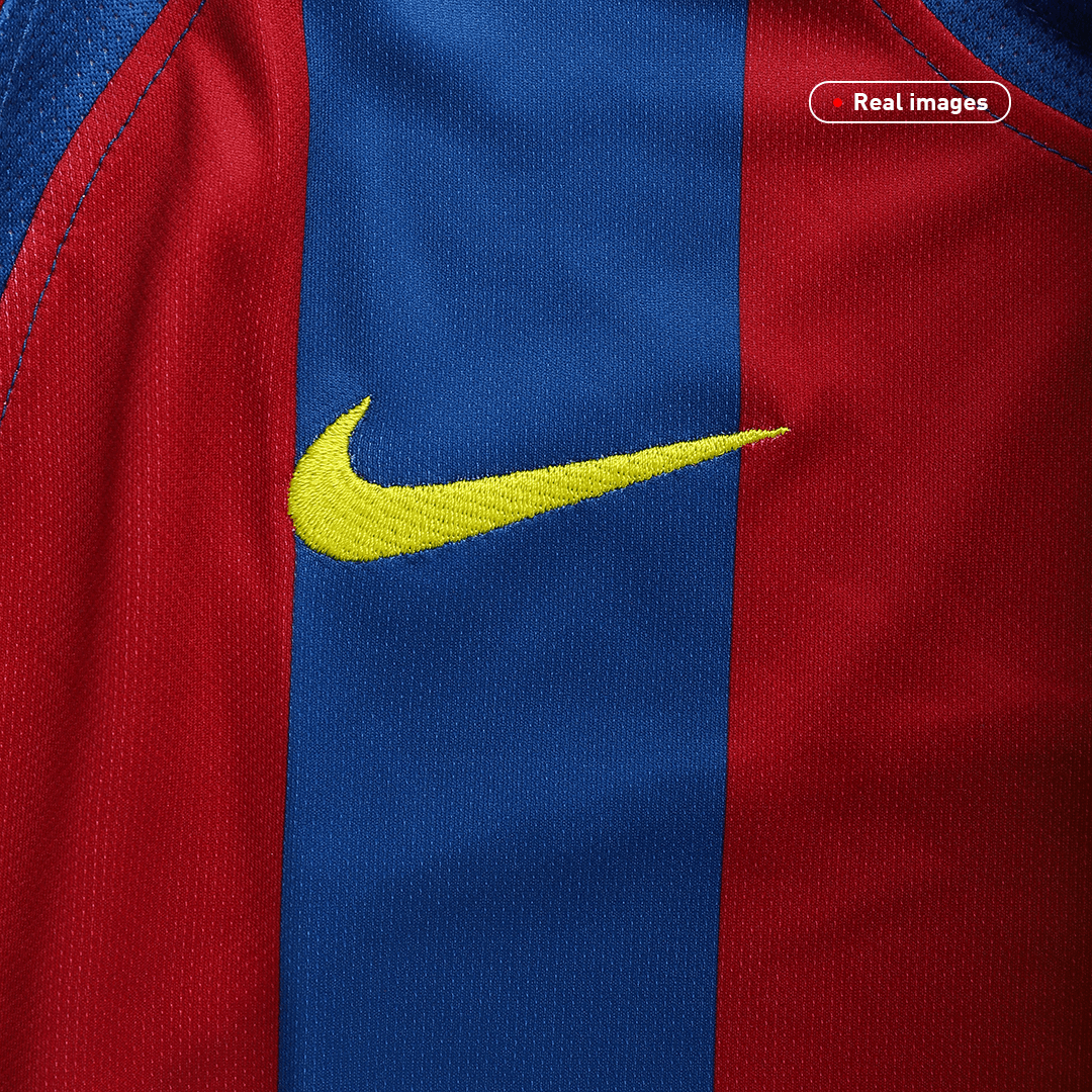 Retro FC Barcelona Thuisshirt 2005/06 - UCL