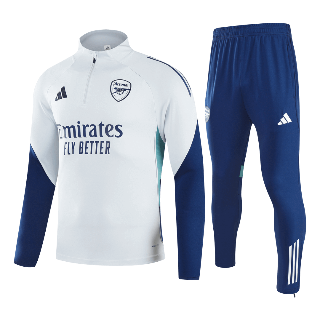 Arsenal Sweatshirt Set 2025/26 Kinderen Wit